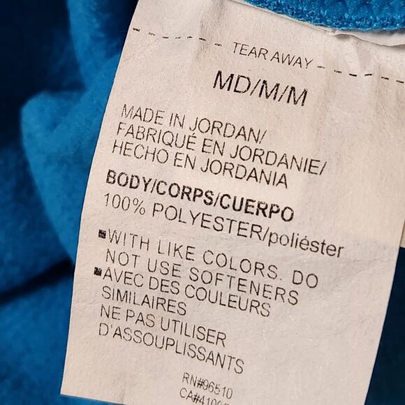 Under Armour Men’s Half-Zip Fleece – Size Medium, NWT, Blue - Picture 7 of 8